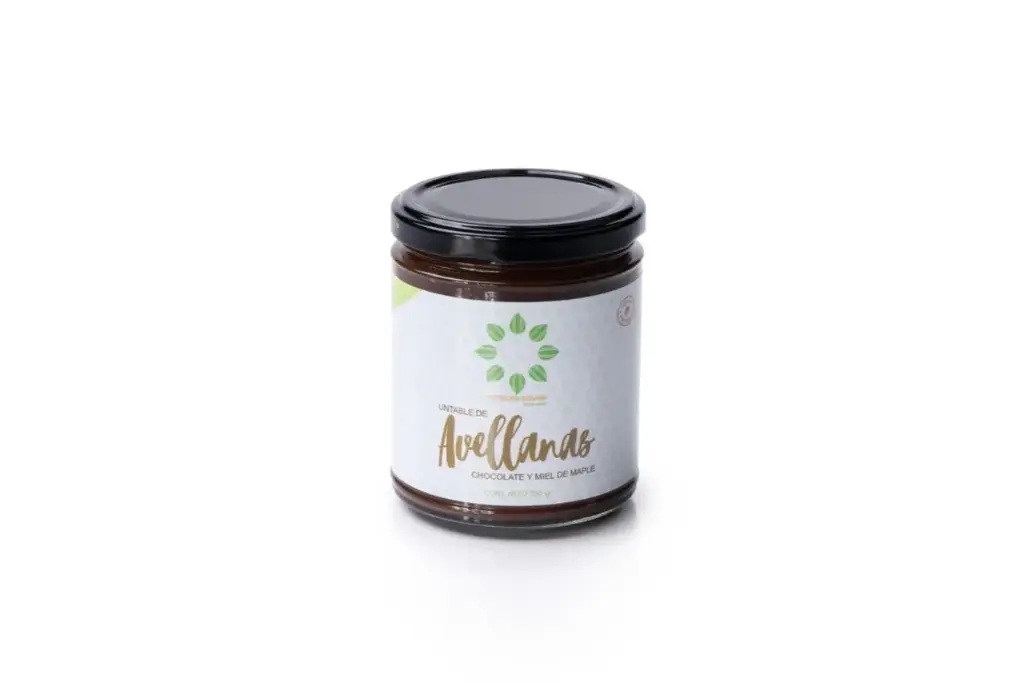 Untable de Avellanas con chocolate y miel de maple/250gr