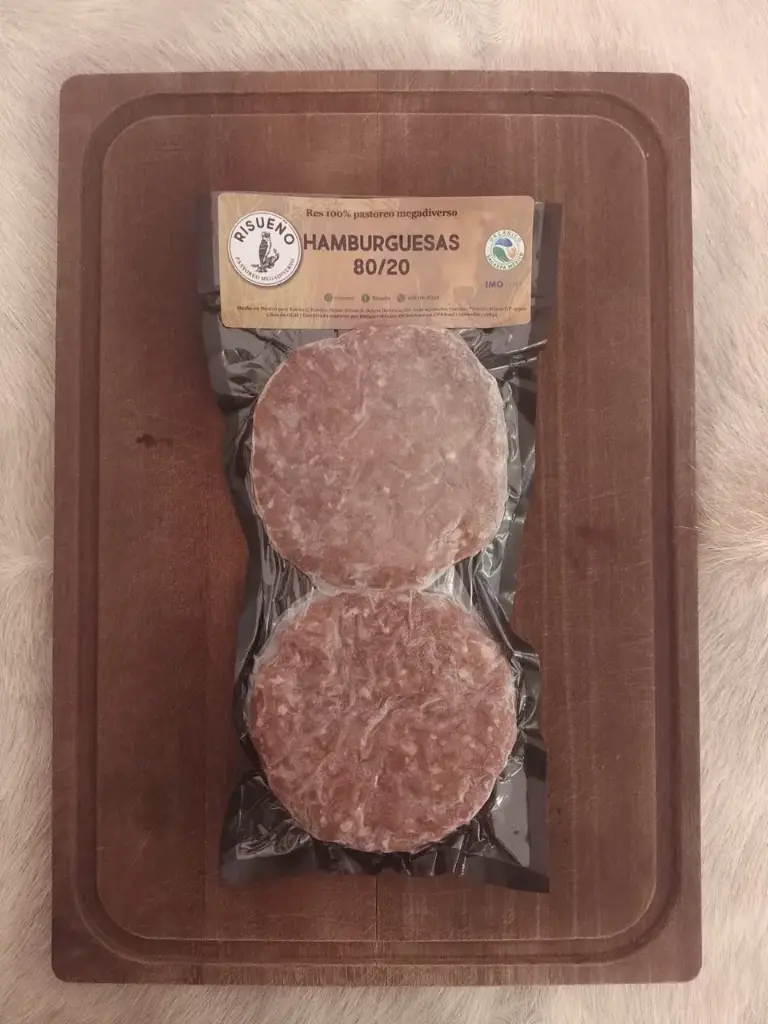 Hamburguesa de Res Orgánica/300gr