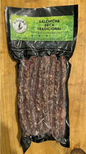 Salchicha seca tradicional de bufalo orgánica/150gr