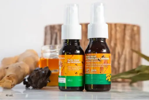 Spray Bucofaringeo de Propoleo con Jengibre/40ml