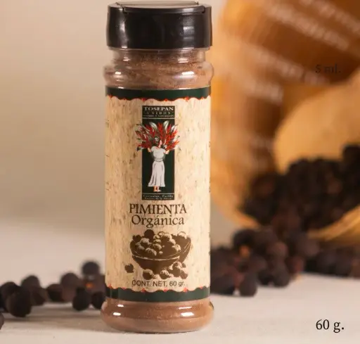 Especiero de Pimienta Gorda Orgánica/60gr