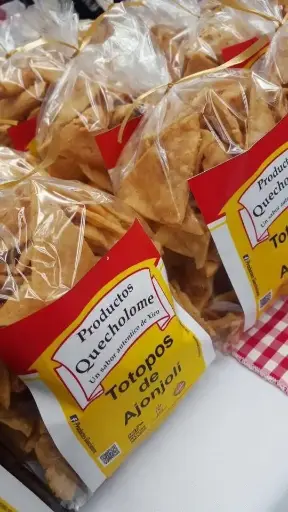 Totopos de Ajonjolí Horneados/300gr