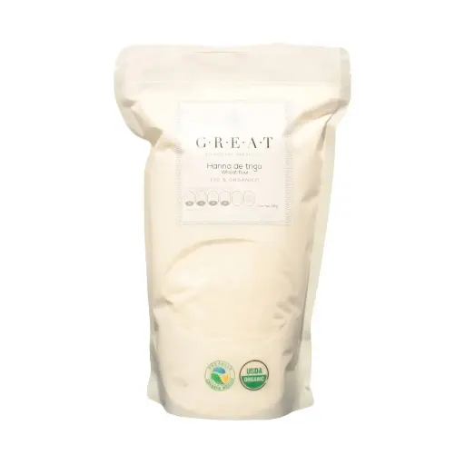 Harina de Trigo 100% Orgánico/1kg