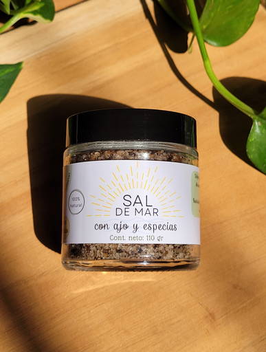 Sal de Mar con Ajo y Especias/110gr