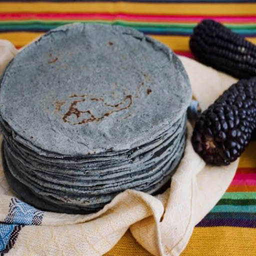 Tortillas de Maíz Azul Agroecológico/12 Piezas