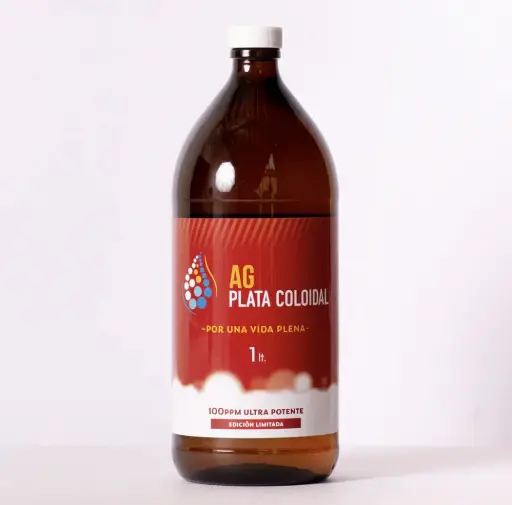 Plata Coloidal 100PPM/1 Litro